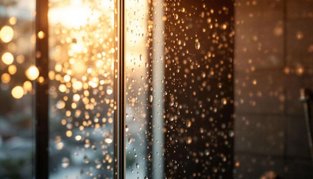 Duschen zwischen 25 und 40 Grad fördert das Wachstum unsichtbarer Bakterien in Ihrer Duschkabine