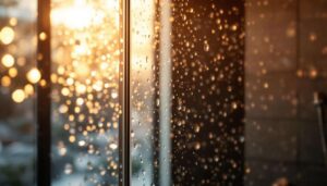 Duschen zwischen 25 und 40 Grad fördert das Wachstum unsichtbarer Bakterien in Ihrer Duschkabine