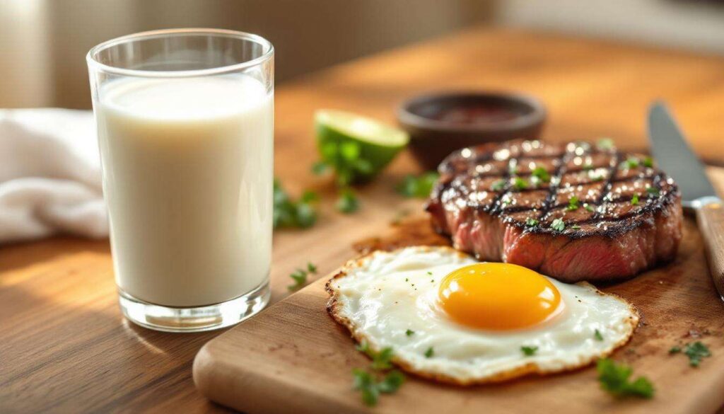 Vollmilch, Fleisch und Spiegelei: Das neue US-Rezept gegen Volkskrankheiten