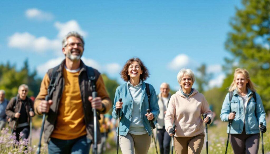 Nordic Walking ist nicht nur für Skandinavier: ein tolles Alltags-Workout